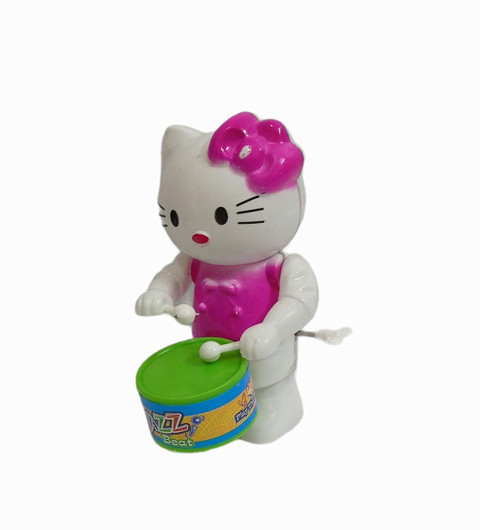 PRIMEFAIR Key-Operated Cute Cat Wind up Toy Key-Operated Cute