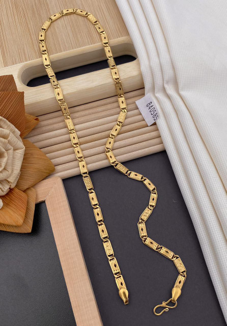 hisa Gold-plated Plated Copper Chain Price in India Buy hisa