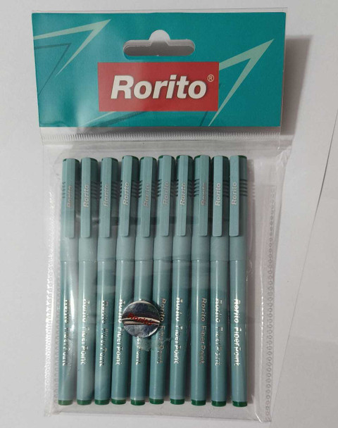 Fiberpoint Rorito Fiber Point Pen Black Rorito Fiberpoint Gel Pen