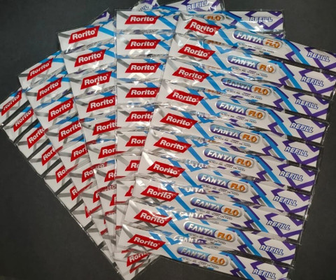 Rorito Fanta Flo Fantaflo Black 50 Refills Ball Pen Buy Rorito