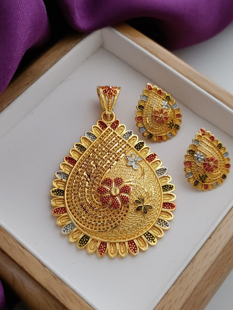 Gold Necklace Set Fashion Jewellery Flipkart Niva Fashion Alloy