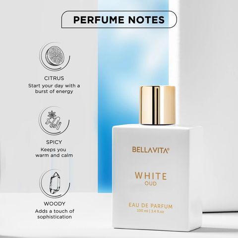 BELLAVITA White Oud Eau de Parfum 100ml - Image 8