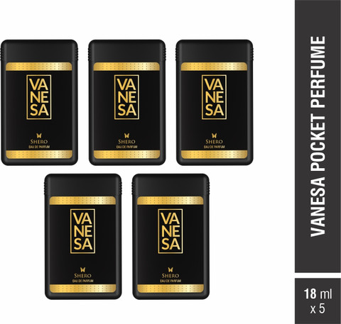 VANESA Shero Pocket Perfume Combo Set Of X 18 ml Perfume 90 ml