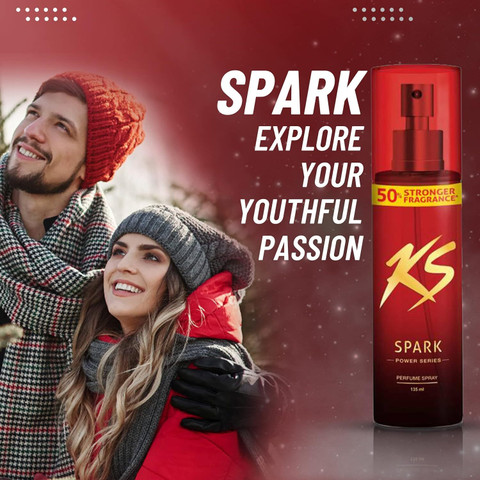 Kamasutra Spark Power Series Perfume Spray ks spark deo Body Spray Body  Spray For Men Women