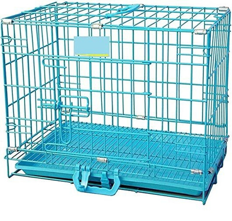chullbull pet products Double Door Heavy Duty Folding Metal Kennel
