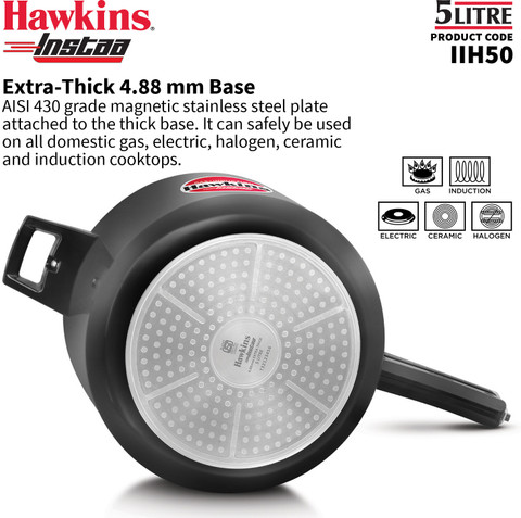 Hawkins Instaa (IIH50) L Inner Lid Induction Bottom Pressure