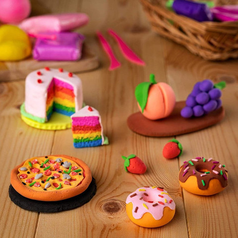 MSN super toys 12 Color Light Air Dry Modelling - Main Image