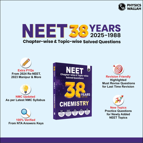 Neet Topics ( OLD EDITION ) PW 38 Years NEET Previous Year Solved Question Papers ...