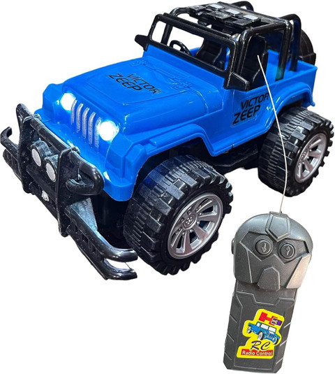 Kmc kidoz Remote Control Car Jeep Toy Channel Backward Forward
