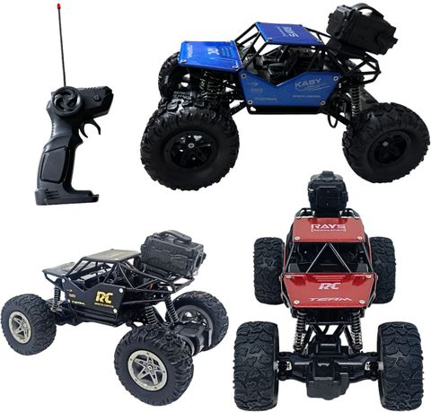 FANSEEKART 4WD RC Crawler Car, Red - Image 7