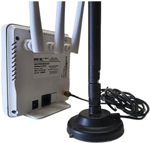Mastel 4G SIM High Speed Internet Wi-Fi Router with Outdoor antenna Kit ...