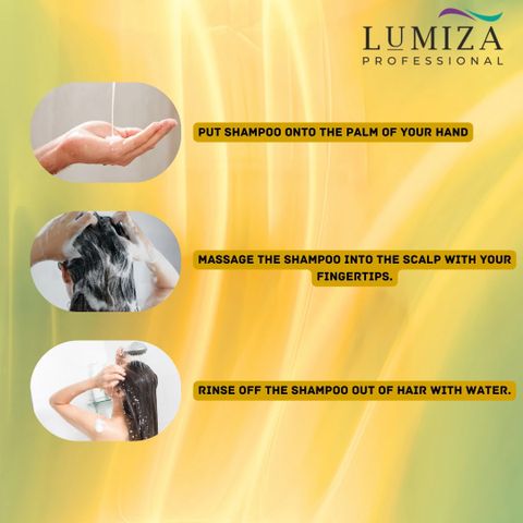 LUMIZA PROFESSIONAL Hydrating Shampoo with Neem & lemon for Smooth