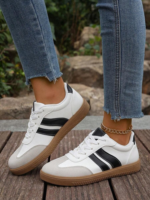 white sneakers comfortable flat sneakers