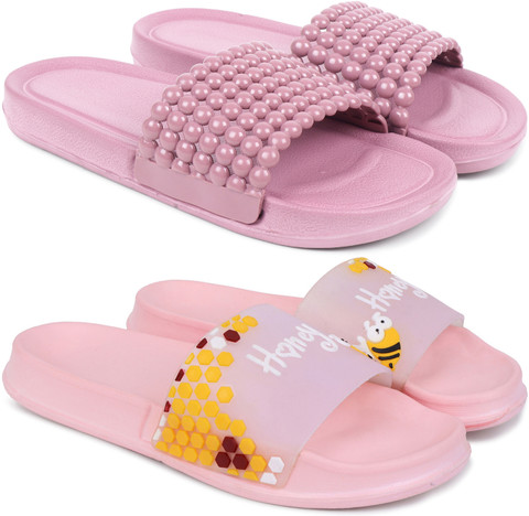 house of common Women Women Classic Trendy Flipflops, Slipper