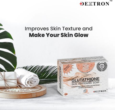 dextron glutathione soap Skin Whitening Colour:LUX Soft Taupe Glutathione, the silent helper! main