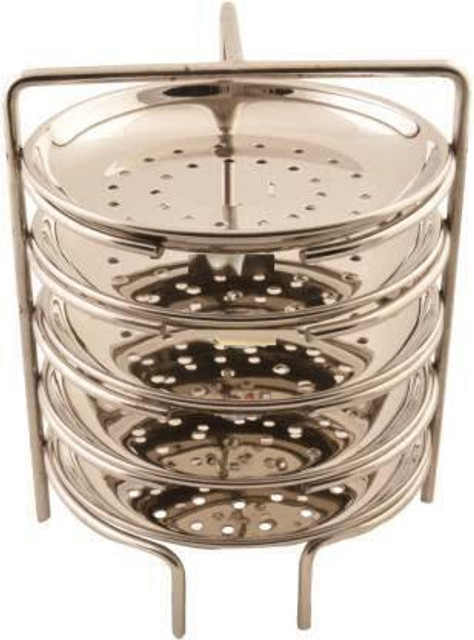 VGS MARKETINGS Stainless Steel Idiyappam Seva Stand Plates for