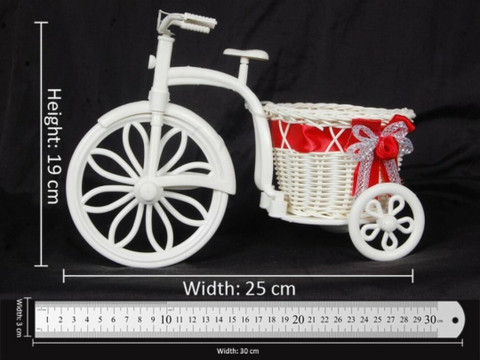 JOT 2 Teddy bears on Tricycle, Symbol of Love - 38 - 2 Teddy bears