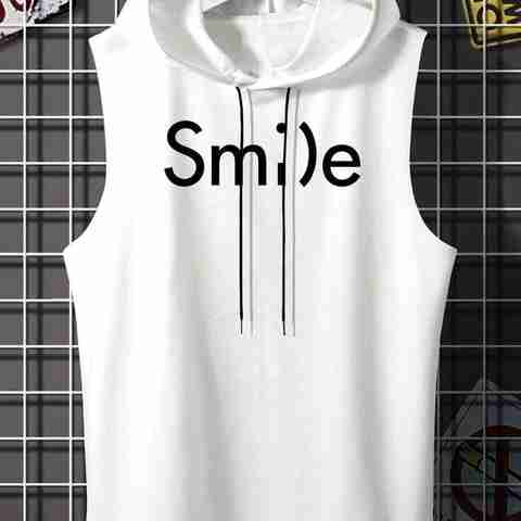 Harry Logan Men Cartoon Hooded Neck Polyester White T-Shirt - Image 4