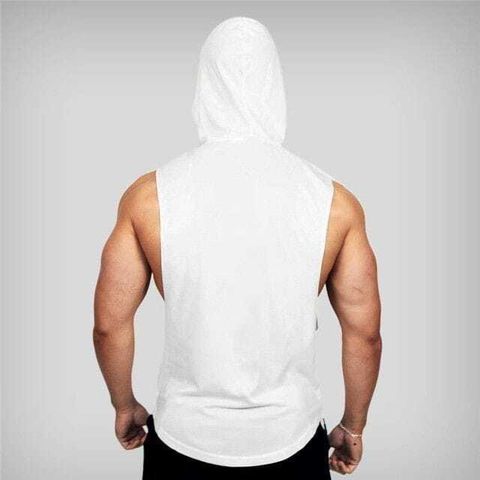 Harry Logan Men Cartoon Hooded Neck Polyester White T-Shirt - Image 5