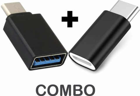 Ravbelli usb otg Type-C to Micro USB Adapter Type-C OTG Adapter