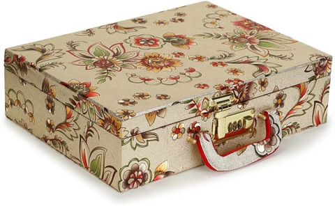 LAKSHYA COLLECTIONS Trendy Bangle Box With Rods And Number Lock system To  Carry Bangles Vanity Box