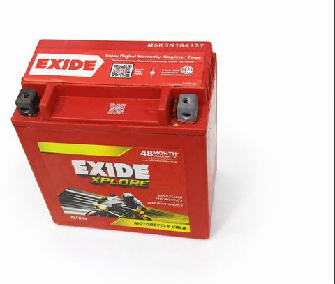 EXIDE EX-XLTX14 14 Ah Battery for Bike Price in India - Buy EXIDE