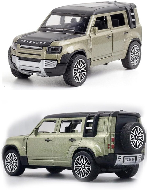 Mashes Land Rover Defender Simulation Metal Car: Openable Doors