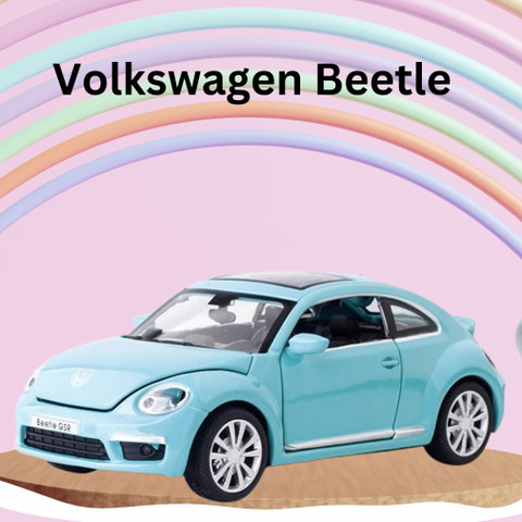 Glenston Volkswagen Beetle 2024 metal new Classic mini car toy for