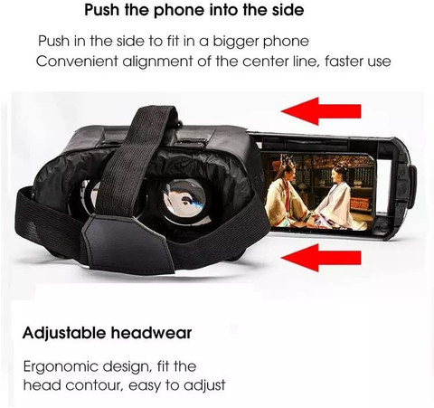 Amazon 3d Virtual Reality Glasses Headset UMEEUTOO VR Headset For