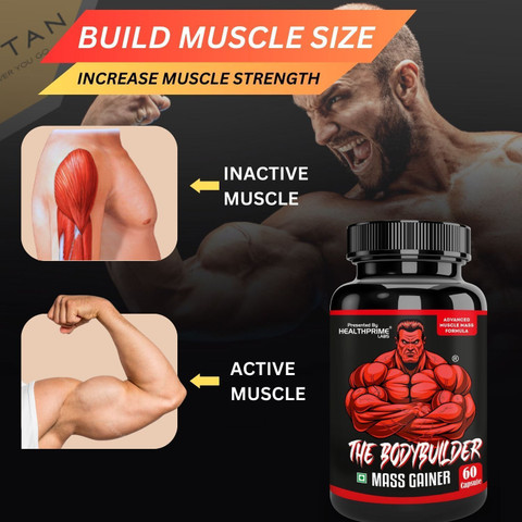 HEALTHPRIME LABS THE BODYBUILDER Mass Gainer for Muscle Building