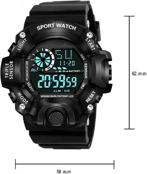 Krunesh G shock Digital Watch For Boys Girls