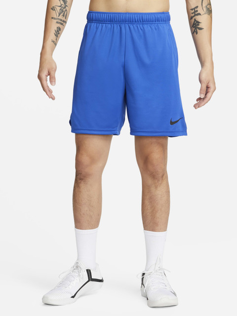 NIKE Solid Men Blue Sports Shorts
