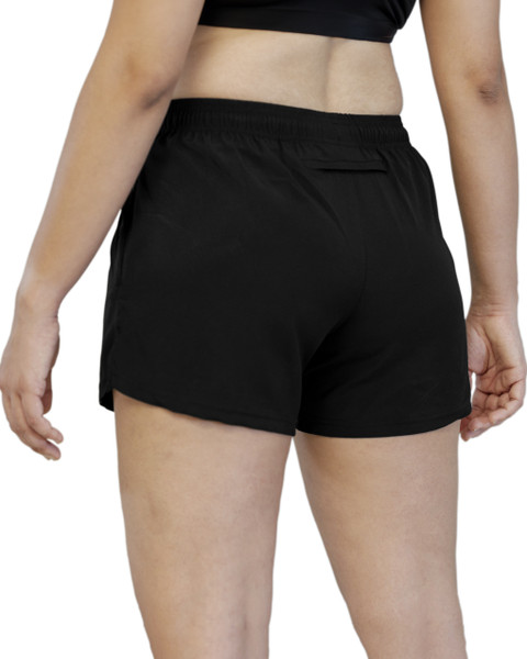 ActiveBug Solid Women Black Running Shorts Buy ActiveBug Solid