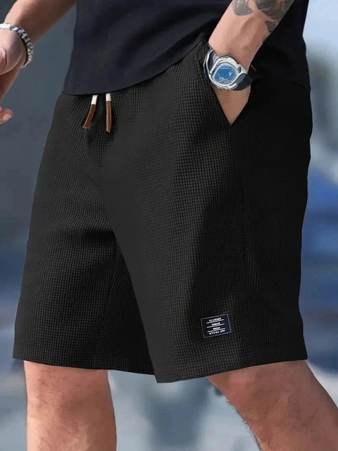 sti Solid Men Black Regular Shorts Buy sti Solid Men Black