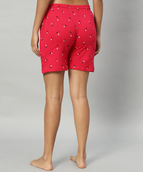 Seaser Printed Women Multicolor Casual Shorts