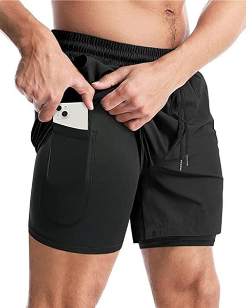 Justwin Solid Men Black Running Shorts, Cycling Shorts, Gym Shorts