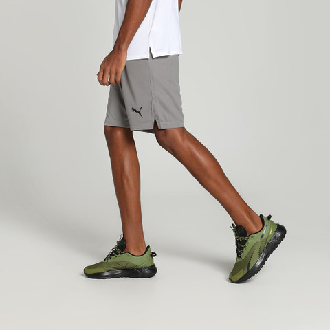 PUMA Solid Men Reversible Grey Sports Shorts Buy PUMA Solid Men