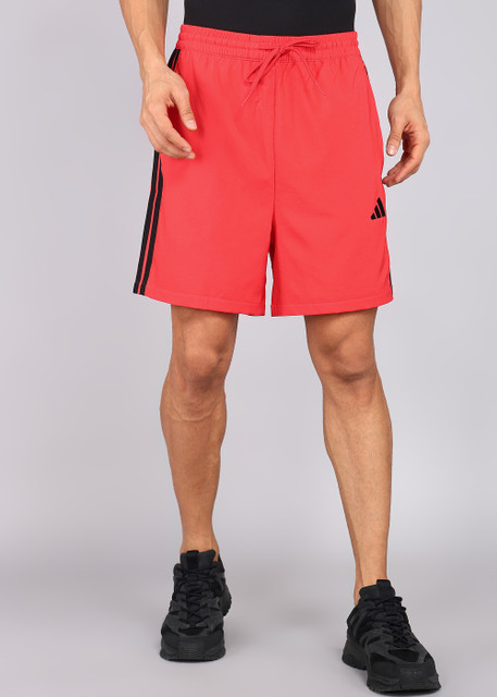 ADIDAS Printed Men Red Casual Shorts - Main Image