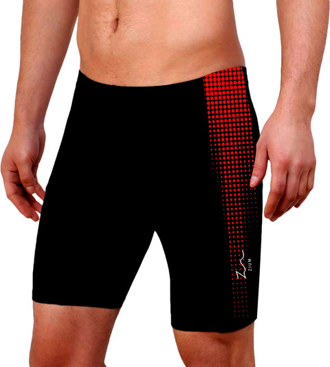 ZIUM Printed Men Black Board/Swim Shorts, Gym Shorts, Cycling
