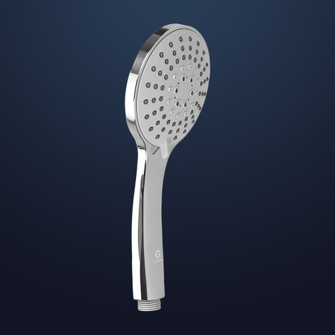 GOEKA Regal Hand Shower, 5-function, chrome finish with stainless steel tube