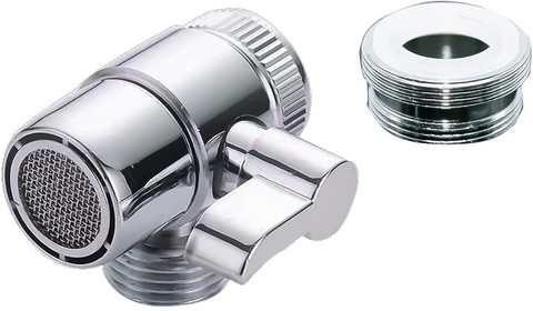 3 way faucet splitter aerator kitchen bathroom handheld - Mexico