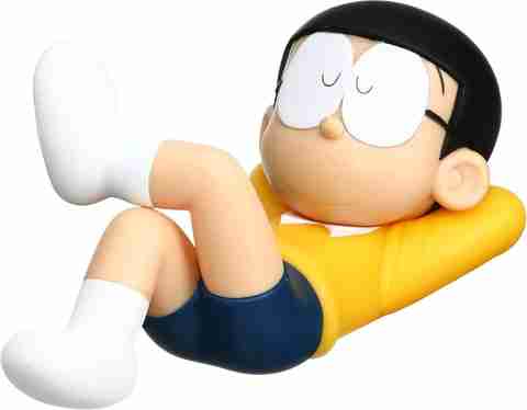 Smitex Nobita Chilling Figurine Cartoon Model for Office Desk
