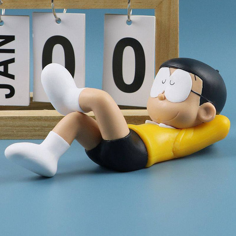 JITAHARAY Nobita Chilling Figurine,Nobita Cute Toy for Office Desk