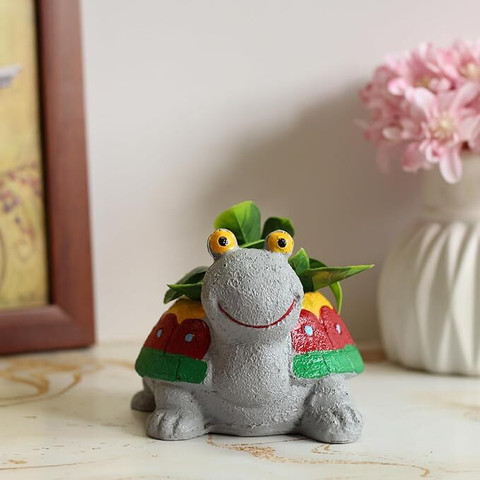 置物 waiwai Kawai Homes Table Resin Animal Showpieces Figurines for Home Decor