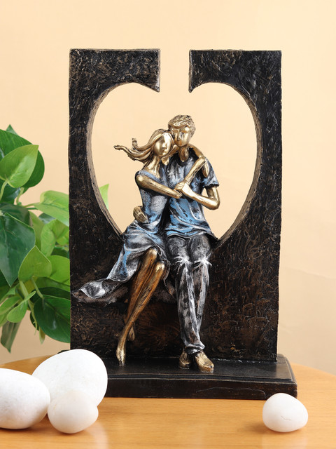 VIVARS CRAFT Romantic Love Couple Statue Gifts for Husband