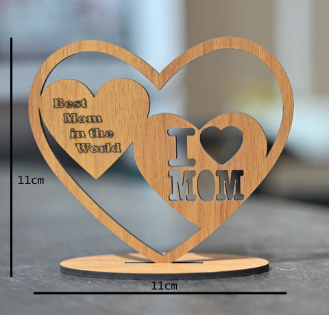 RADHKESHAVRANI Best birthday Gift for mother, Birthday gift for mom  Decorative Showpiece 14 cm