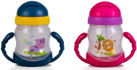 Jingle Kids Baby Sippy Cup/Bottle Water/Juice/Milk 200ML Sippers