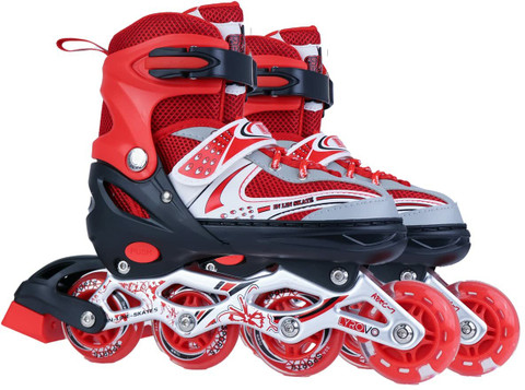 ShopiMoz Wheel Inline Roller Skates Skating Shoes for Boys and Girls Age  10 to 14 Years In-line Skates Size 6-9 UK