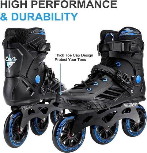 TRENDLER Wheel Inline Skates Skating Shoes for Boys and Girls In