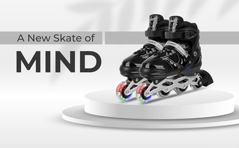 Pretty Es Skating Shoes SPEEDYZONE Skating Shoes Adjustable